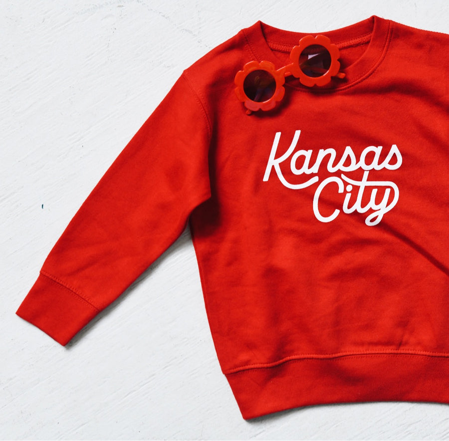 Kansas City Script Sweatshirt - Toddler