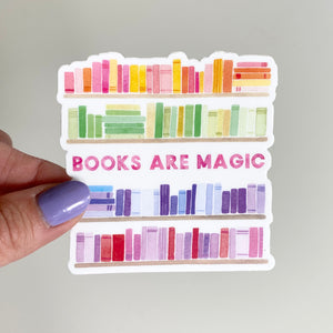 Books Are Magic Sticker