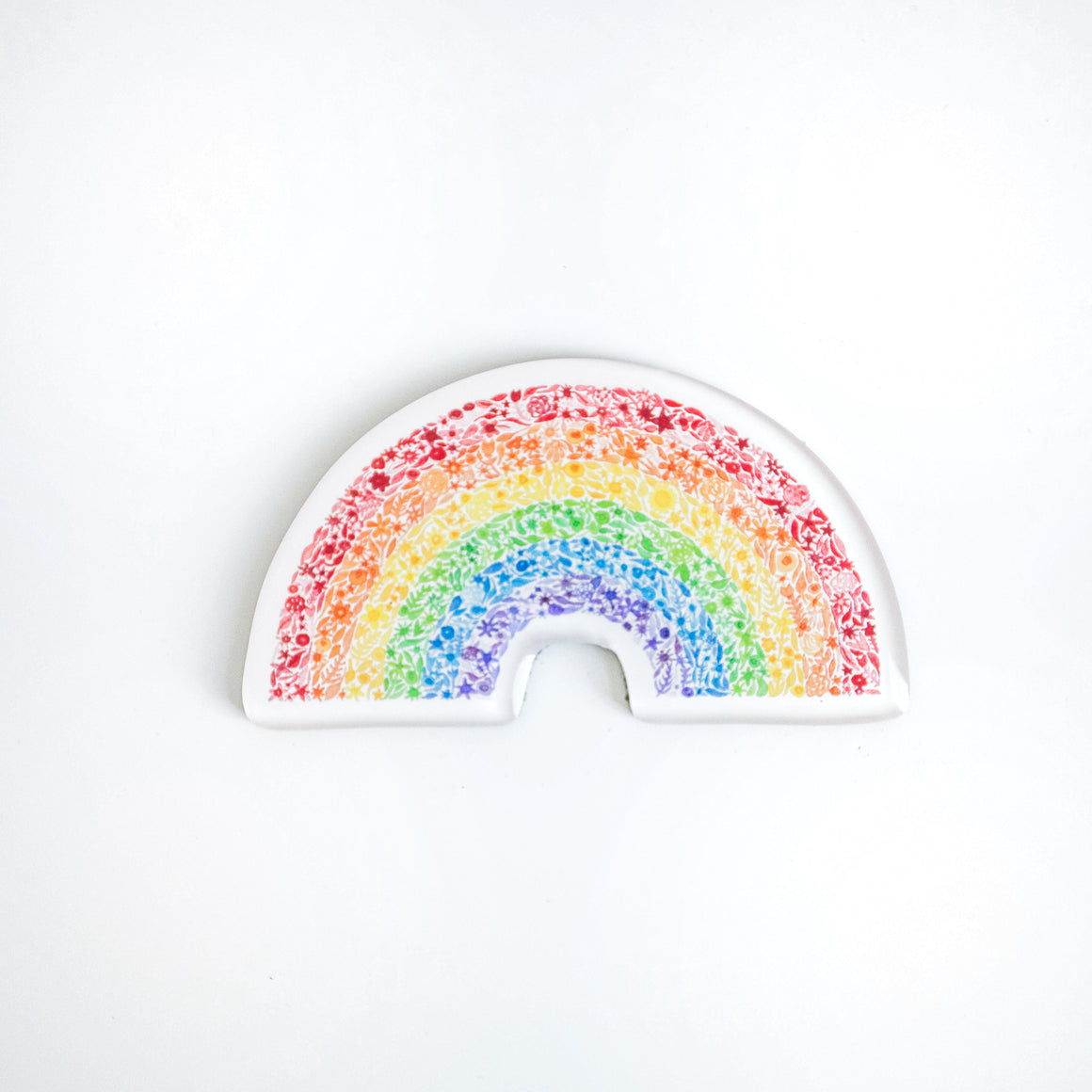 Rainbow Watercolor Magnet
